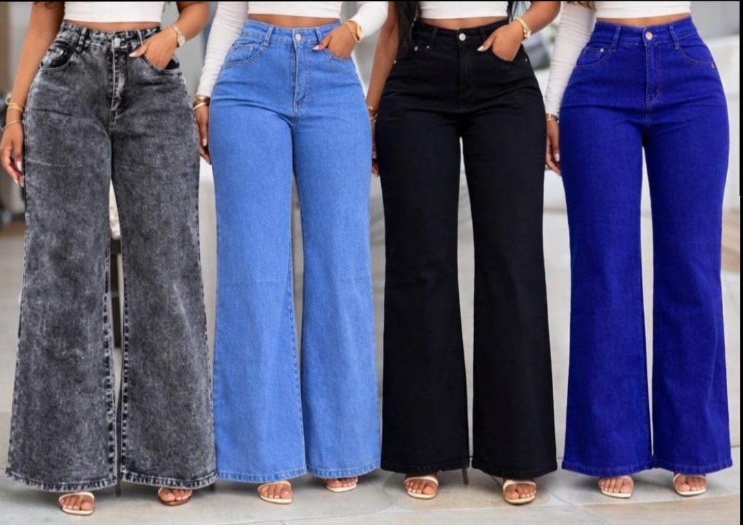 Women cargo pants- Crafted with a flattering high-rise fit and a relaxed wide-leg silhouette, these statement denim trousers offer a bold, modern edge perfect for casual outings or elevated styling.